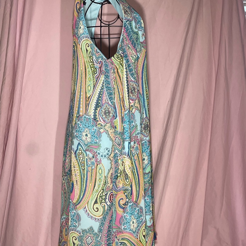 Tommy Hilfiger Multicolor Paisley Maxi Dress - Picture 4 of 7